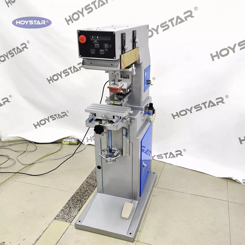 1 farvepudetrykmaskine