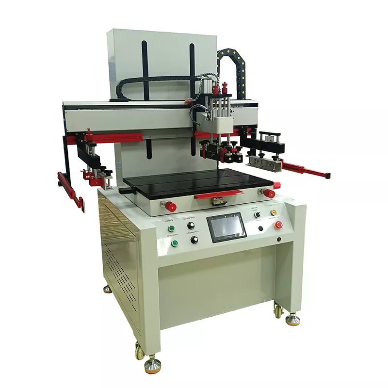Flat Bed Screen Printer maskine