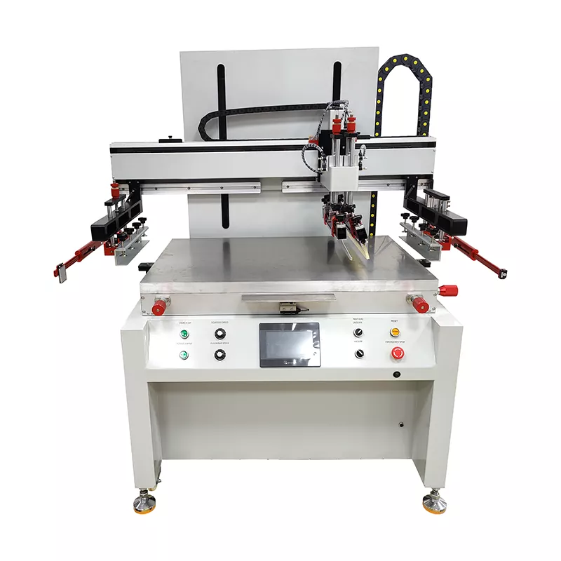 Semi Automatisk Flatbed Screen Printing Machine